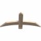 Ekena Millwork Bellingham Smooth Timber Gable Bracket, Douglas Fir, 36"W x 16"H x 1 1/2"D x 3 1/2"F, 11/12 Pitch GBW036X16X0204BEL00SDF - alternate 3